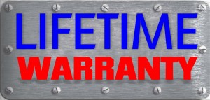 Lifetime warranty LARGE