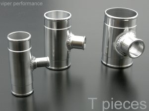 t piece aluminium pipe