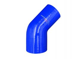 REPAIROCK 45 Degree Silicone Reducer Hose - 2.5" To 3" ID 4-Ply Intercooler Coupler