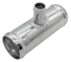 Aluminium tube 38x38x16mm Aluminium T Piece Hose Joiner