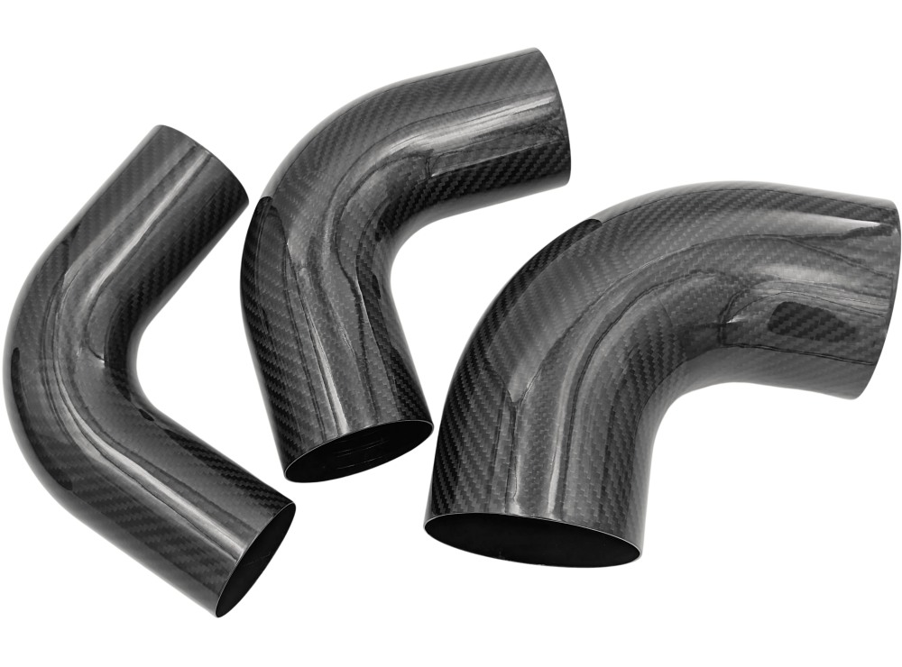 90° carbon fibre pipe